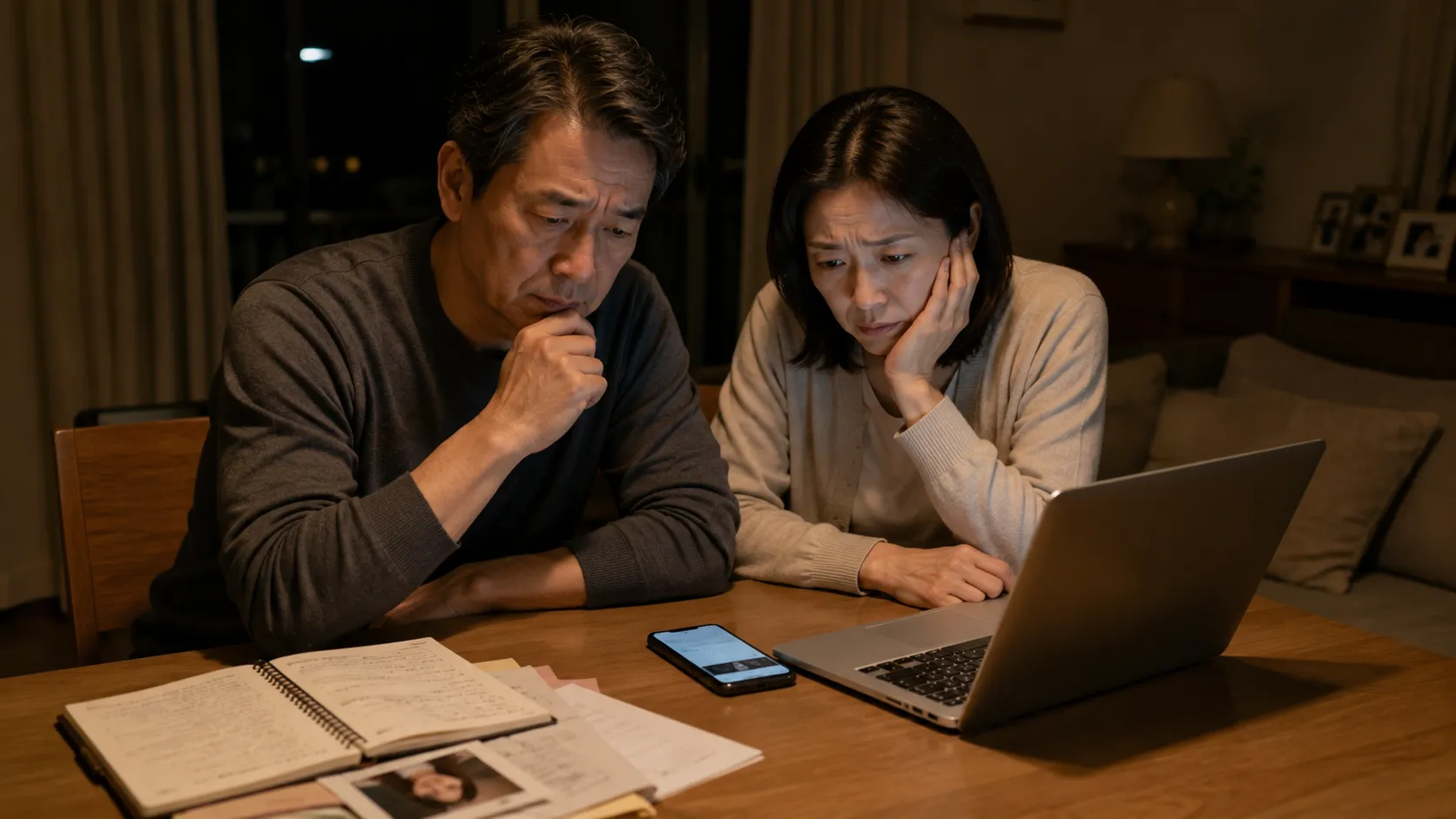 新潟で連絡が取れない家族の人探しを考える女性