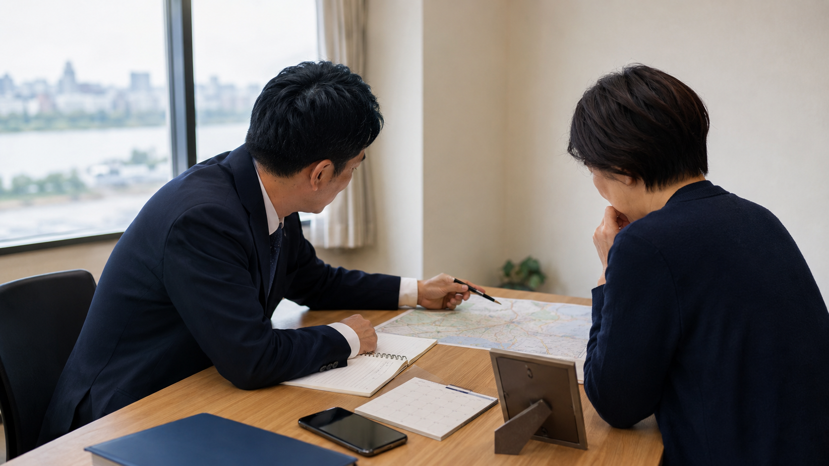 新潟で家出した家族の行方を心配する人のイメージ