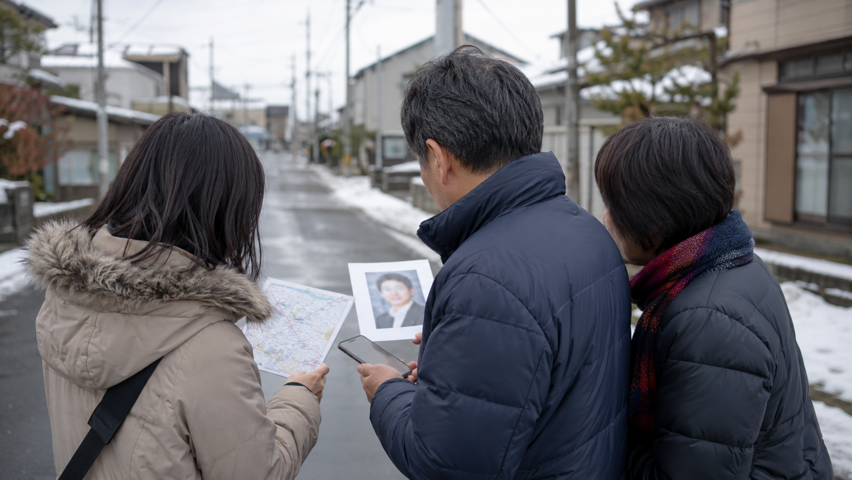 新潟で所在確認後の連絡方法や今後の対応を相談する家族