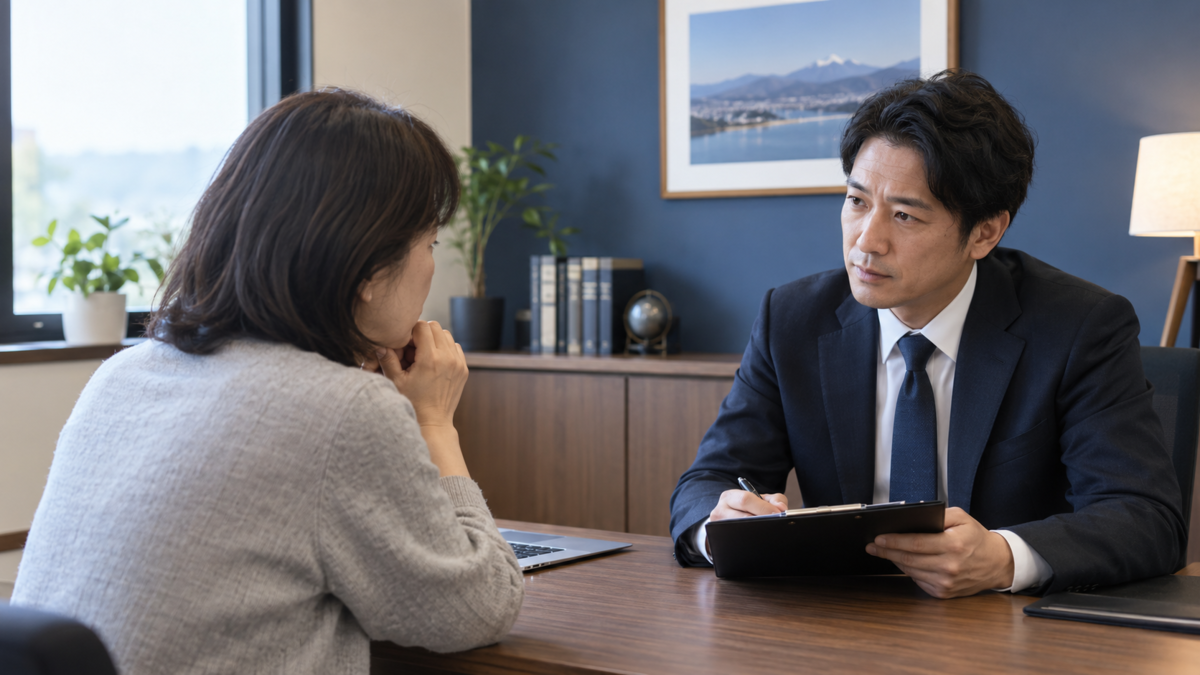 高校生の所在確認を相談する親